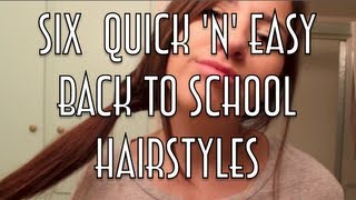 Six Quick 'N' Easy Heatless Hairstyles For Back To School