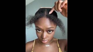 No Need Glue Easy To Install  | Lace Wig Hairstyle | Mslynn Hair