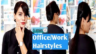 Easy And Stylish Hairstyles For Office/Work | Dapper Nest