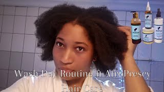 Natural Hair Wash Day Routine Featuring Afroprescy Haicare