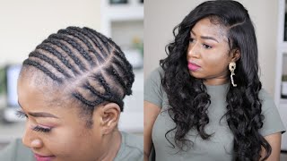 Braid Pattern For A Full  Sew In No Leave Out
