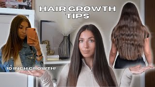How I Grew My Hair Long & Healthy! Secret Tips, Fave Products & Weekly Routine‍♀️
