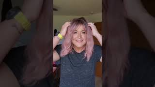 #Lemonwigs Short Wavy Pink Ombre Bob Wig Unboxing | Another Budget Friendly Synthetic Wig! #Shorts