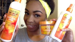 Cantu Shea Butter For Natural Hair Products +Review | X_Incrediblel