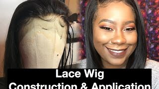 How To: Lace Frontal Wig | Construct And Apply |Part 2 | Queen Sloan