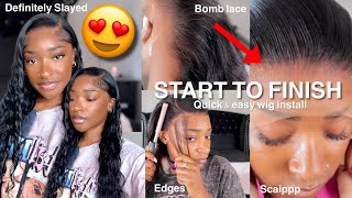 Ultimate Lace Melt Down! | I Can'T Believe This Is A 24”! Loose Deep Wave Wig  | Wiggins Hair