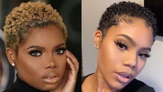 Big Chop Haircut Ideas That Will Elevate Your Style! #Bigchop #Hairtransformation