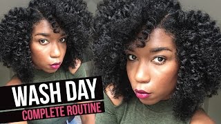 How To Wash Natural Hair - Complete Start To Finish