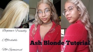 How To Achieve The Perfect Ash Blonde | Ft. Afsisterwig, 13 X 6, 613 Wig