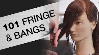 How To Cut Bangs | Fringe 101 Haircutting Tutorial | Kenra Professional