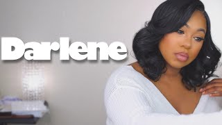Vanessa Tops Middle Reverse C-Part Lace Front Wig Tmrc Darlene