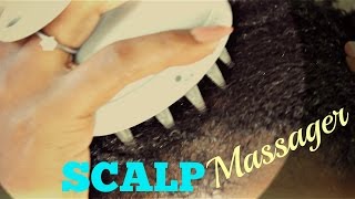 Scalp Massaging Shampoo Brush| Review + Demo