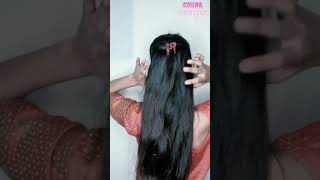 High Bun Hairstyle With Clutcher  Hair Style Girl Self Made  Claw Clip Hairstyles For Long Hair 4