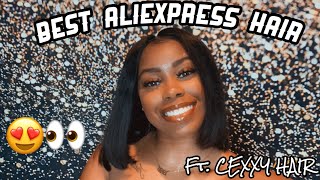 Aliexpress $60 Bob Wig Review | Ft. Cexxy Hair