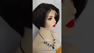 Short Pixie Cut Lace Front Wig | 10Inch Pixie Wig| Hantan Hair