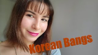 Cutting My Bangs (Korean Style)