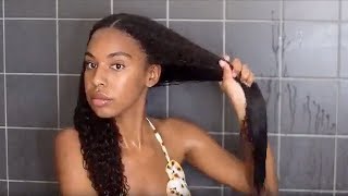Aveda How-To | Cleansing And Conditioning Natural Hair With Maryam Hampton