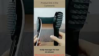 Ross Hair Scalp Massager,Electric Scalp Massager Light Comb For Hair Care Hair Growth #Shorts
