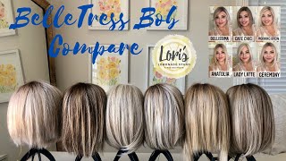 Wig Review:  6 Belletress Bob Style Wig Compare