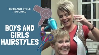 Short Pixie Tutorial | Pixie Haircut For Over 60