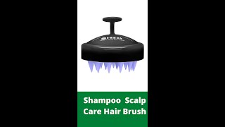 Hair Shampoo Brush| Scalp Care Hair Brush With Soft Silicone Scalp Massager #Youtube Short