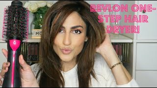 Revlon One-Step Hair Dryer Updated Review + Demo | Ami Desai