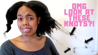 My 4C Hair Is A Mess| How To Fix It