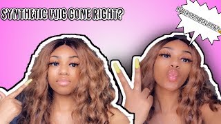 $35 Synthetic Wig| Better Than Human Hair?| Outre Wig
