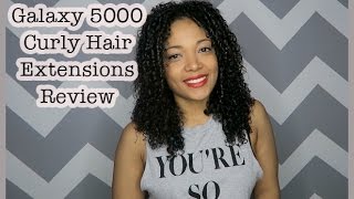 Galaxy 5000 Curly Hair Extensions