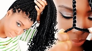 How To: Senegalese Twists For Beginners! (Step By Step)