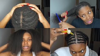 4C Natural Hair Care Routine Under Wigs | Starring Shameka