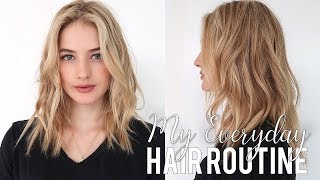Hair Care Routine | Going Blonde, Healthy Thick Hair, & Beach Waves Styling |  Sanne Vloet