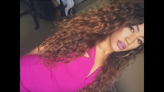 Yummy Hair Extensions Curly Waves 3 Month Update / New Color