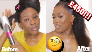 Testing Dyson Airwrap On 4C Hair | Does It Really Work?
