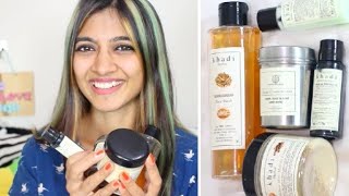 #1 Khadi Haul & Review | Affordable & Natural Hair Care, Skin Care | Budget Beauty