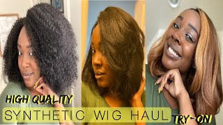Another Affordable Wig Try-On Haul Ft Sam'S Beauty (High Quality And Synthetic?!?!)