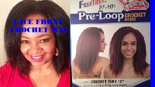 My Custom Diy Lace Front Crochet Wig Feat. Freetress Crochet Yaky 10 Inches