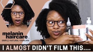 Honest Review Of Melanin Hair Care Products By @Naptural85 // Twist Out Demo Using The Loc Method