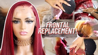 How To! Frontal Replacement Tutorial•Step By Step•(Extremely In-Depth)