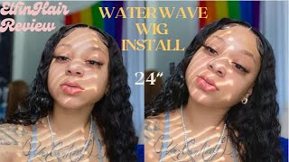 Review For Invisible Hd Lace Closure Wig! Install Wig Easily! Ft  #Elfinhair Review