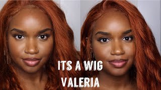 $22 Copper Sza Inspired Wig | Synthetic Wig Valeria |
