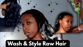 Grwm: Wash Your Raw Hair Extensions Like This For Volume  #Yummyhairextensions + #Shein Dress