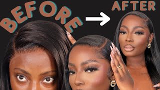 The Keys To A Super Flat Wig Install Ft Wiggins Hair