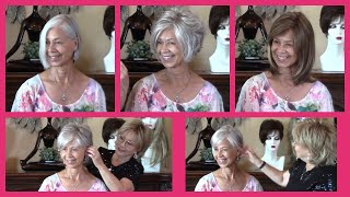 5 Grey Wigs And Grey Top Pieces To Enhance Your Hair (Official Godiva'S Secret Wigs Video)