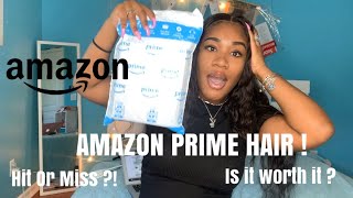 Affordable Bundles + Lace Closure On Amazon Prime ?! Amella Amazon Hair Review