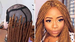 How To Do Crochet Braid Wig Without  Closure
