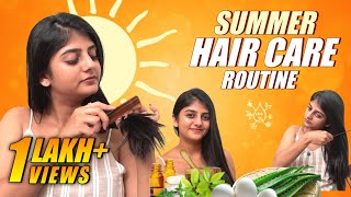 Hair Care Secrets Unveiled | Summer Hair Care ☀️| Hair Oil Homemade | Gabriella Charlton