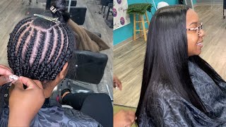 Detailed - Middle Part Traditional Sew In Update 2022 - Happy New Year!