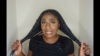 100 Layers Of Gel On Long Kinky Natural Hair