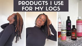 Hair Care Products I Use For My Locs || 4C Natural Hair